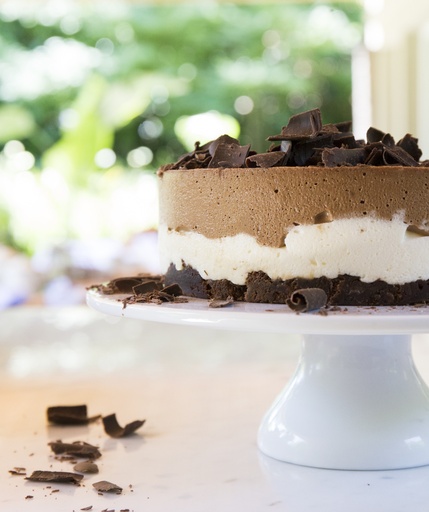 TORTA BLANCO Y NEGRO