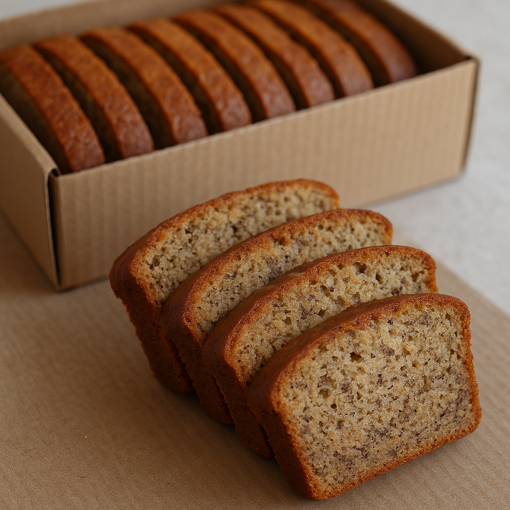 BUDIN BANANA VEG PORC X24