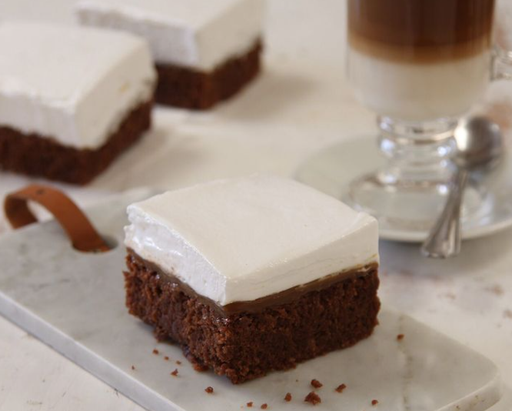 [108.4] BROWNIE C/DDL Y MERENGUE x4