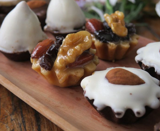 [263.6] MINI TART DDL Y CHOCO BLANCO x6