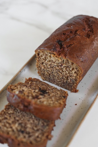 [453.6] BUDIN BANANA VEGA PORC X6