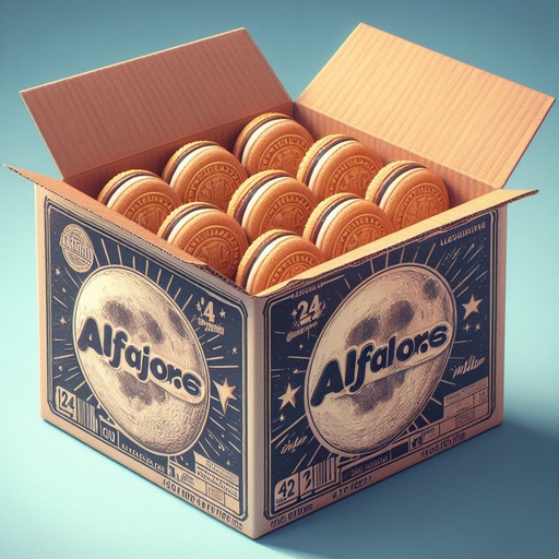 [268.24] ALFAJOR MEGA ALMENDRAS x24